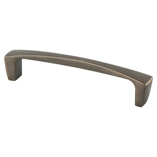 5.44" Transitional Modern Arch Bar Pull in Verona Bronze from Aspire Collection