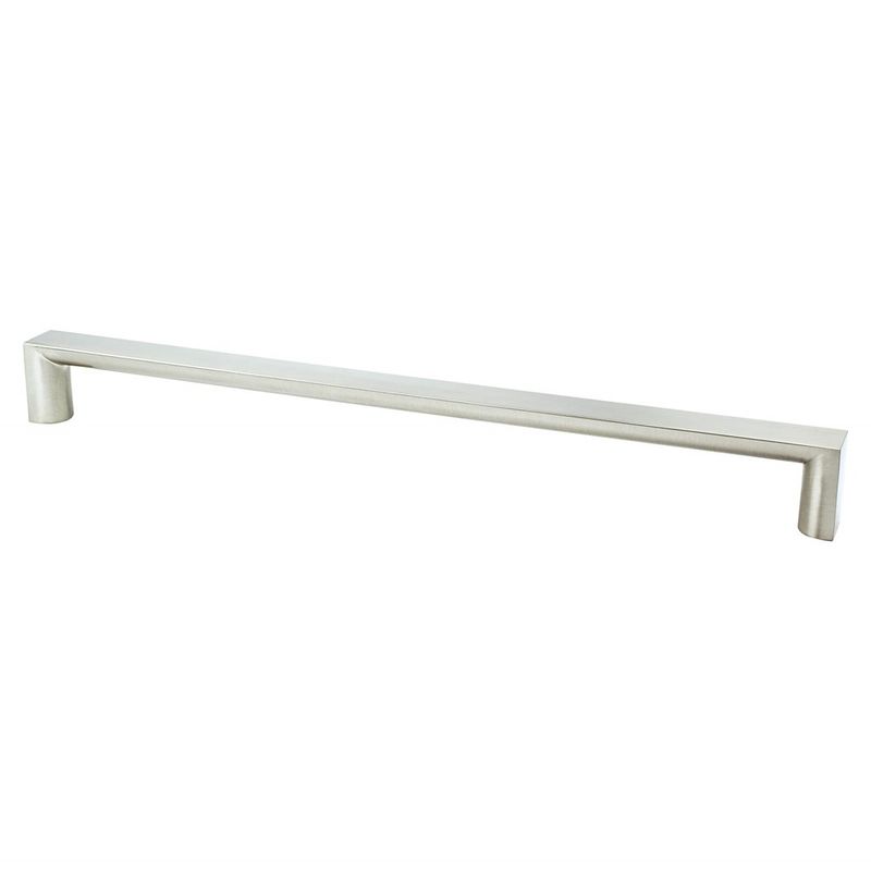 19.31' Contemporary Rectangular Appliance Pull in Brushed Nickel from Elevate Collection