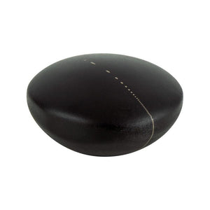 1.5' Wide Contemporary Round Knob in Dark Brown from Geo Collection