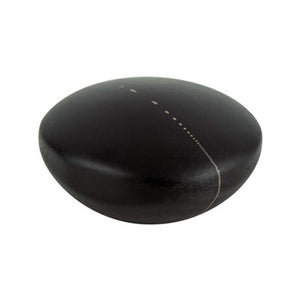 1.5' Wide Contemporary Round Knob in Dark Brown from Geo Collection