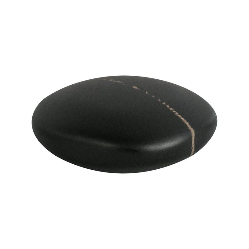 2.19' Wide Contemporary Round Knob in Dark Brown from Geo Collection