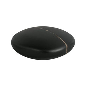 2.19' Wide Contemporary Round Knob in Dark Brown from Geo Collection