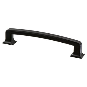 7.31' Traditional Rectangular Pull in Matte Black from Hearthstone Collection