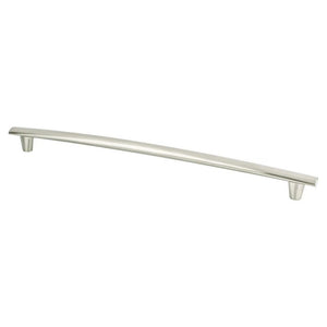 14.19' Transitional Modern Subtle Arch Appliance Pull in Brushed Nickel from Meadow Collection