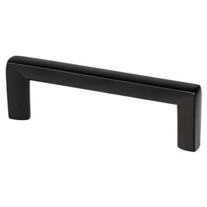 4.19' Contemporary Square Pull in Matte Black from Metro Collection