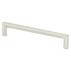 6.69' Contemporary Square Pull in Brushed Nickel from Metro Collection