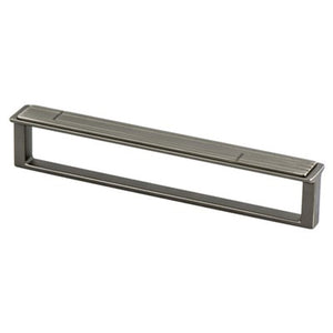 6.63' Artisan Flat Pull in Vintage Nickel from Oak Collection