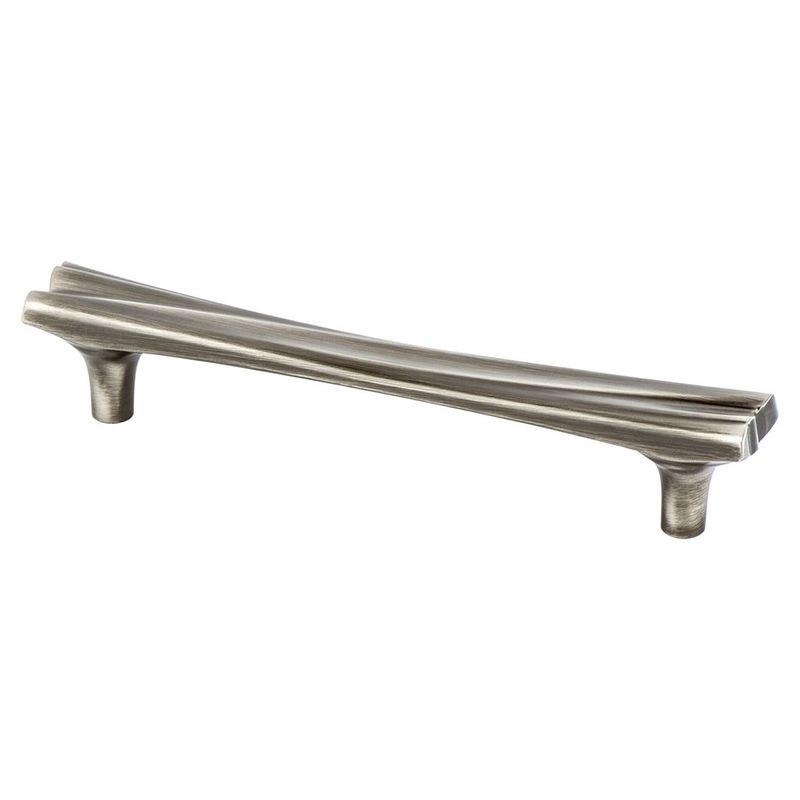 6.25' Artisan Flat Bar Pull in Brushed Tin from Puritan Collection