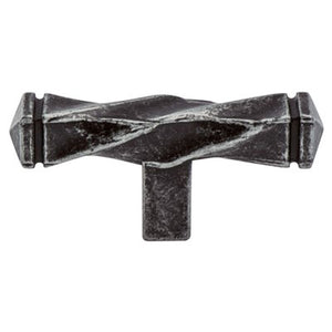 0.5' Wide Artisan T-Bar in Weathered Iron from Rhapsody Collection
