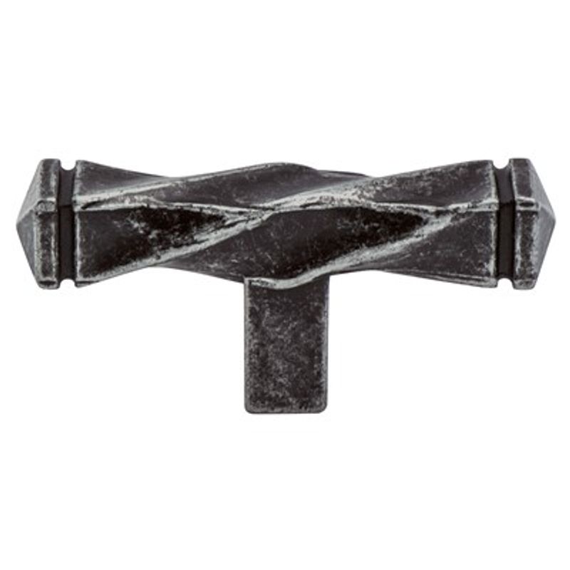 0.5' Wide Artisan T-Bar in Weathered Iron from Rhapsody Collection