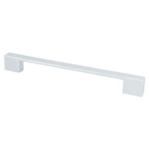 9.25' Contemporary Flat Pull in Polished Chrome from Skyline Collection