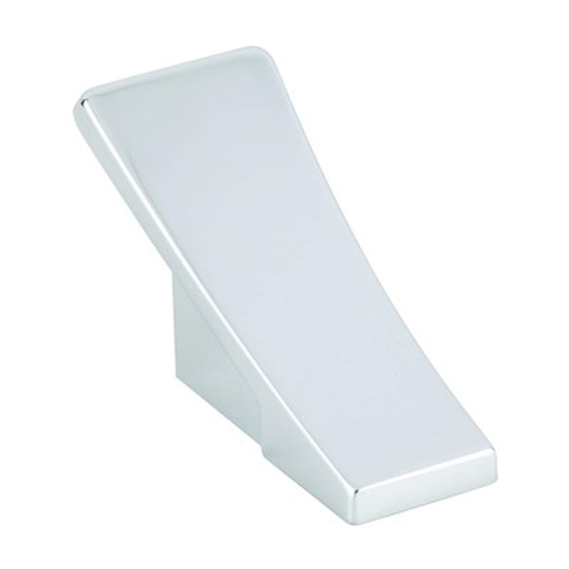 2.13' x 1' Contemporary Spade Pull in Polished Chrome from Slide Collection