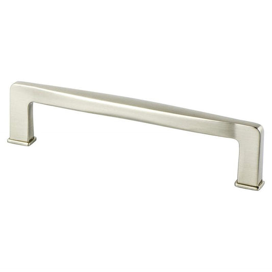 5.56" Transitional Modern Contoured Square Pull in Brushed Nickel from Subtle Collection