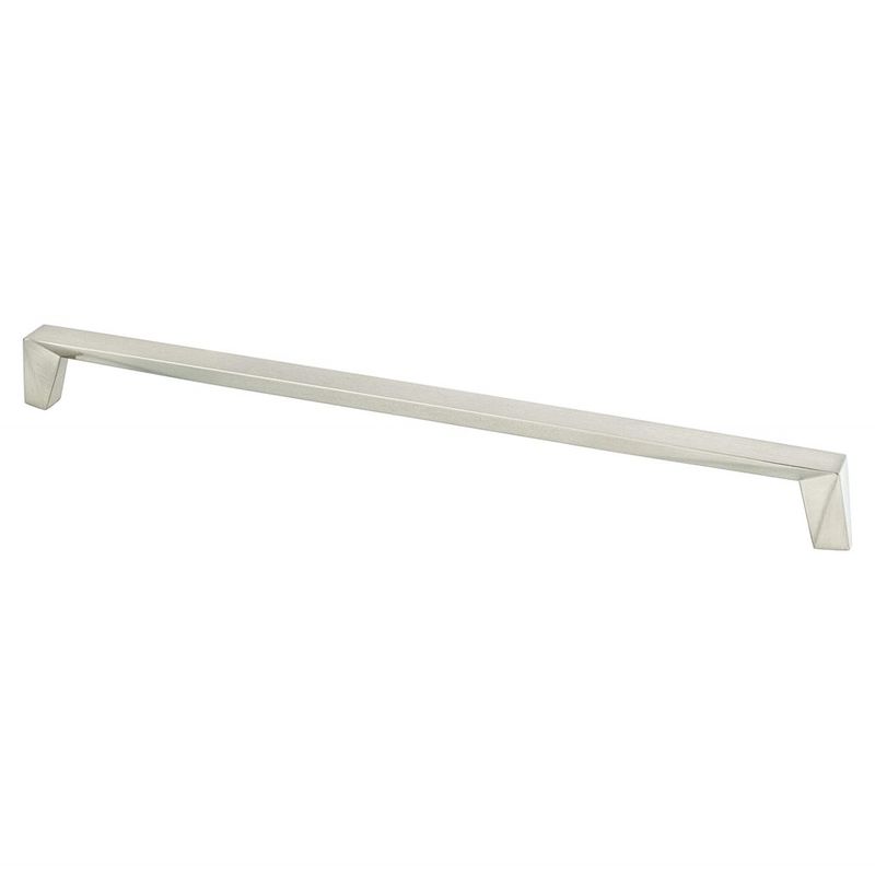 13.06' Contemporary Angular Straight Pull in Brushed Nickel from Swagger Collection