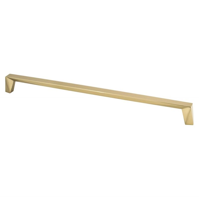 13.06' Contemporary Angular Straight Pull in Modern Brushed Gold from Swagger Collection