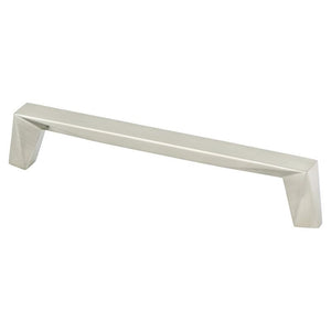 6.75' Contemporary Angular Straight Pull in Brushed Nickel from Swagger Collection