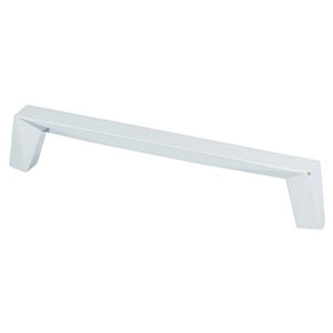 6.75' Contemporary Angular Straight Pull in Polished Chrome from Swagger Collection