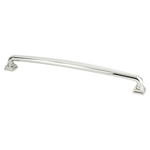13' Traditional Appliance Pull in Polished Nickel from Tailored Collection