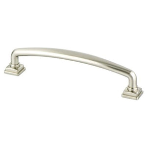 5.75' Traditional Round Arch Pull in Brushed Nickel from Tailored Collection