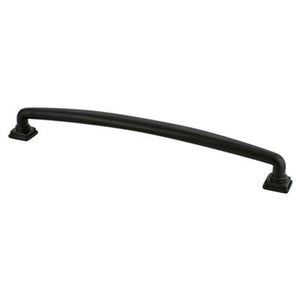 9.63' Traditional Round Arch Pull in Matte Black from Tailored Collection