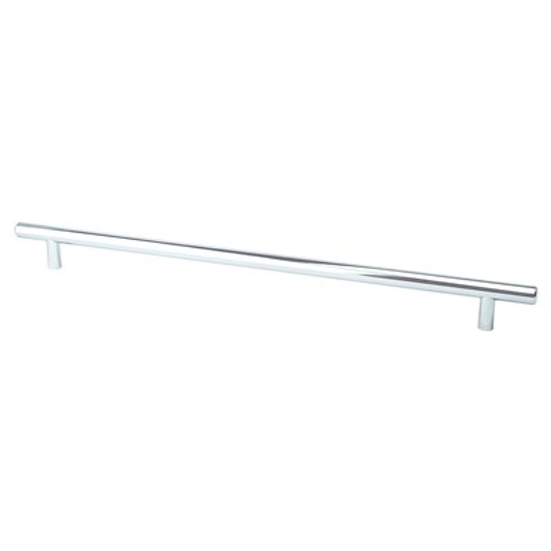 15' Transitional Modern Bar Pull in Polished Chrome from Tempo Collection