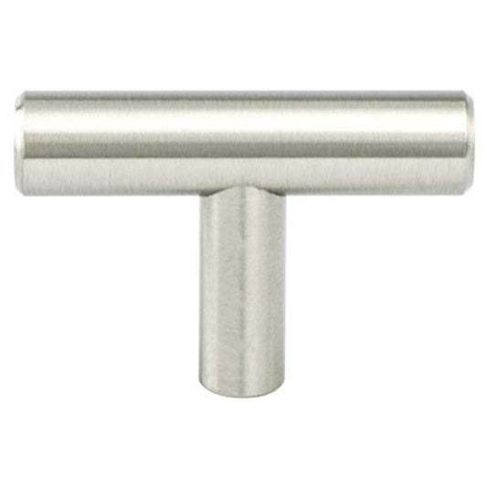 0.5" Wide Transitional Modern Classic T-Bar in Brushed Nickel from Intersect Collection