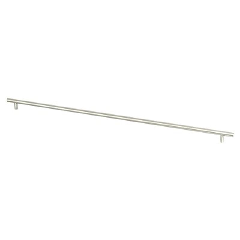 27.56' Transitional Modern Bar in Brushed Nickel from Tempo Collection