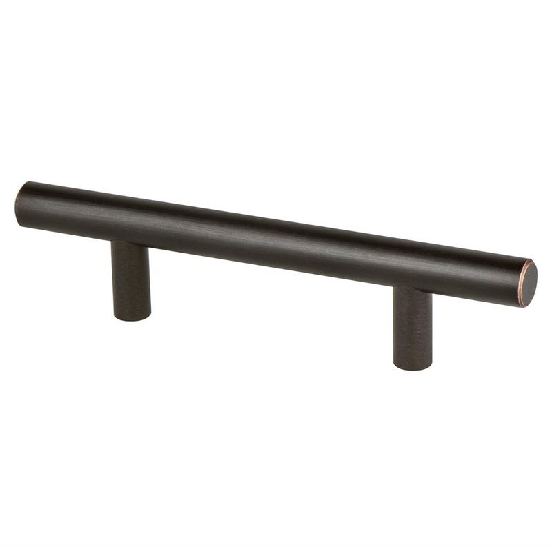 5.31' Transitional Modern Bar Pull in Verona Bronze from Intersect Collection