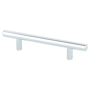 6.13' Transitional Modern Bar Pull in Polished Chrome from Tempo Collection