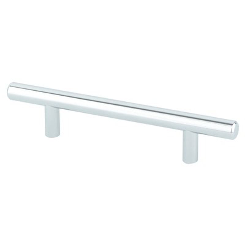 6.13' Transitional Modern Bar Pull in Polished Chrome from Tempo Collection
