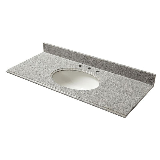 49" x 22" Countertop Vanity with Integrated Sink in Napoli