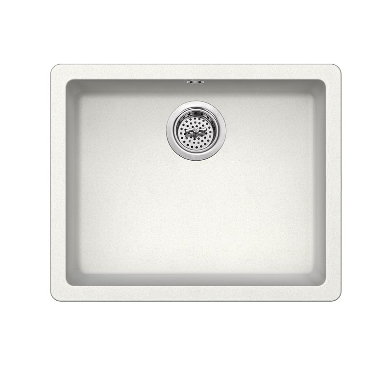 21.65' Quartz Single-Basin Undermount Kitchen Sink in Alpine White (21.65' x 16.92' x 7.88')