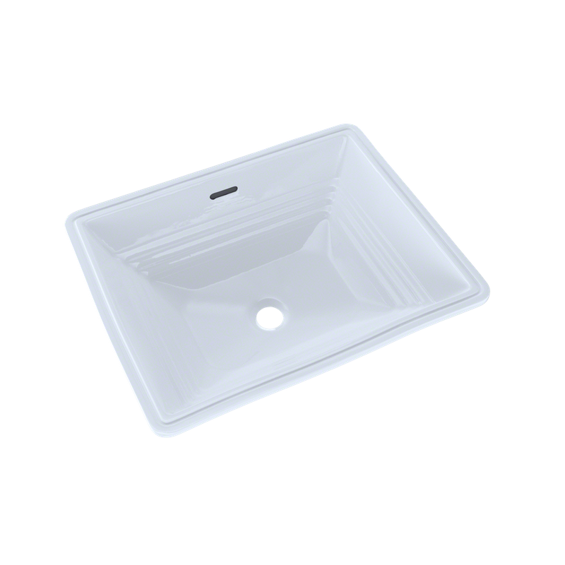 16.5' Vitreous China Undermount Bathroom Sink in Cotton White from Promenade Collection
