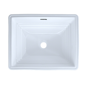 16.5' Vitreous China Undermount Bathroom Sink in Cotton White from Promenade Collection