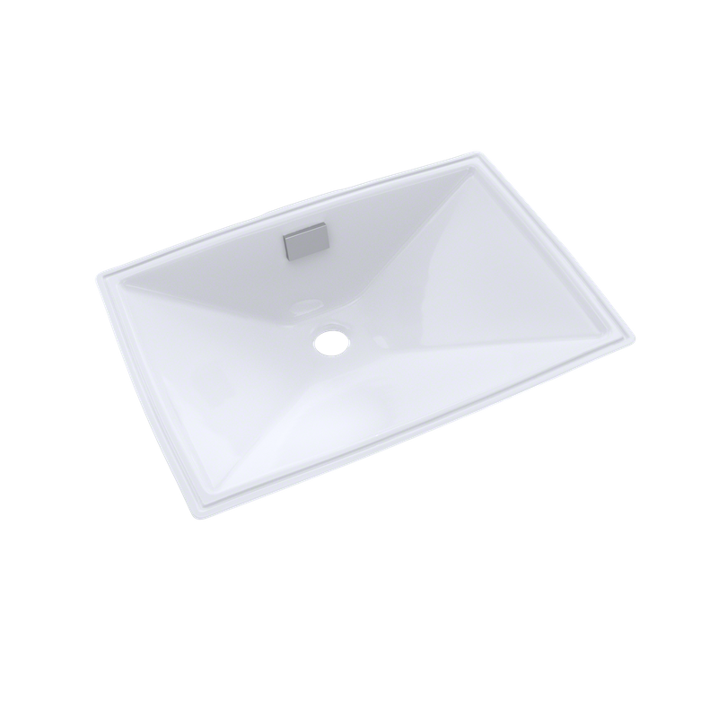 16' Vitreous China Undermount Bathroom Sink in Cotton White from Lloyd Collection