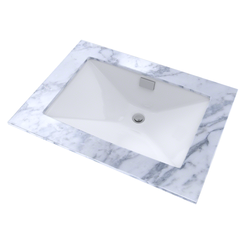 16' Vitreous China Undermount Bathroom Sink in Cotton White from Lloyd Collection