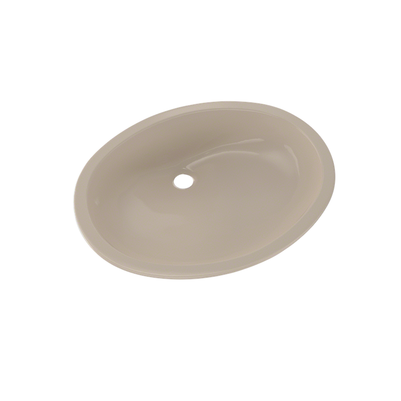 17.25' Vitreous China Undermount Bathroom Sink in Bone from Dantesca Collection