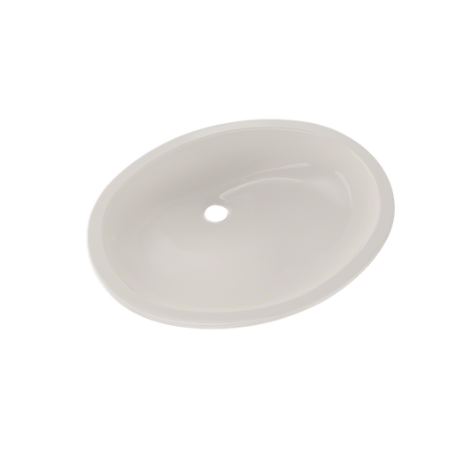 17.25" Vitreous China Undermount Bathroom Sink in Colonial White from Dantesca Collection