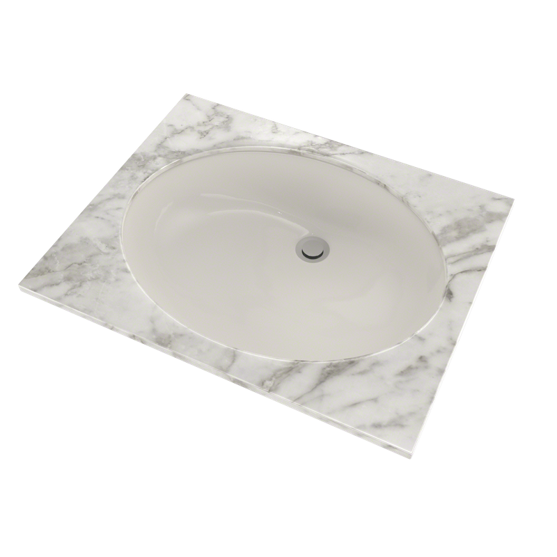 17.25' Vitreous China Undermount Bathroom Sink in Colonial White from Dantesca Collection