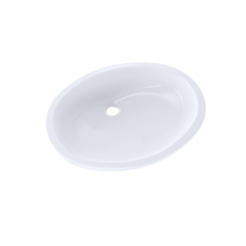 17.25' Vitreous China Undermount Bathroom Sink in Cotton White from Dantesca Collection