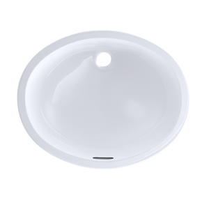 17.25' Vitreous China Undermount Bathroom Sink in Cotton White from Dantesca Collection
