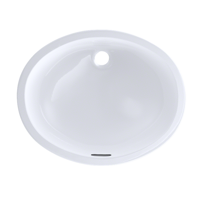 17.25' Vitreous China Undermount Bathroom Sink in Cotton White from Dantesca Collection