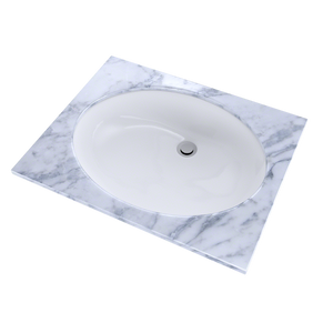 17.25' Vitreous China Undermount Bathroom Sink in Cotton White from Dantesca Collection