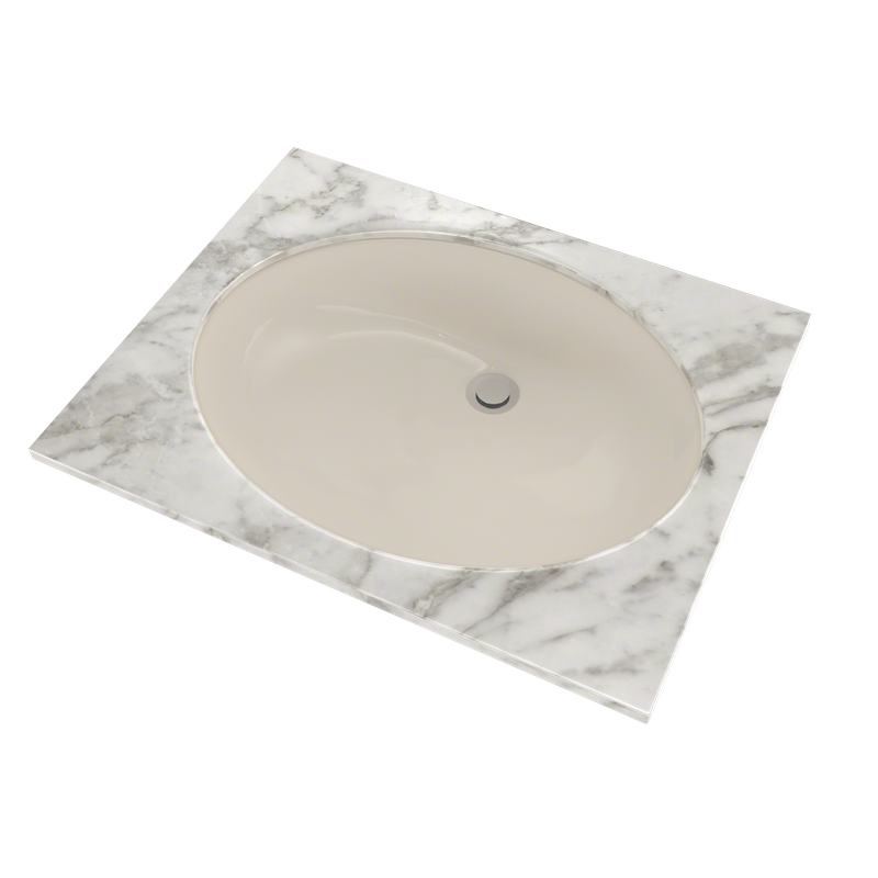 17.25' Vitreous China Undermount Bathroom Sink in Sedona Beige from Dantesca Collection