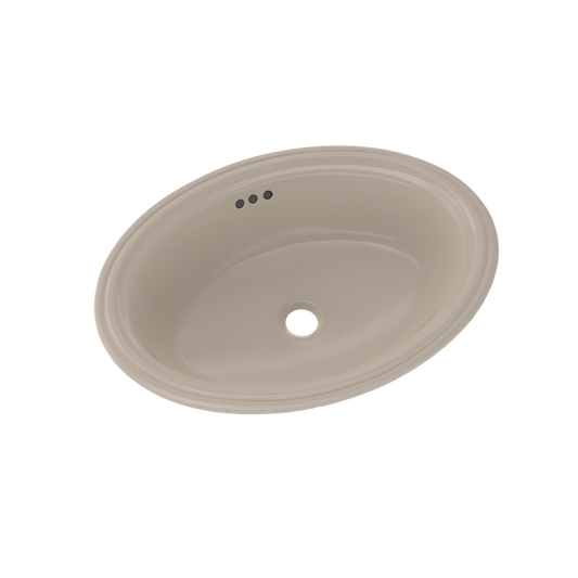 14.88" Vitreous China Undermount Bathroom Sink in Bone from Dartmouth Collection