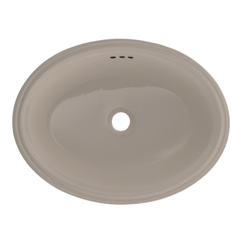 16.25' Vitreous China Undermount Bathroom Sink in Bone from Dartmouth Collection