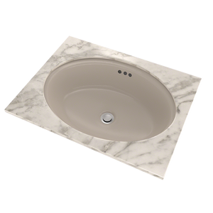 16.25' Vitreous China Undermount Bathroom Sink in Bone from Dartmouth Collection