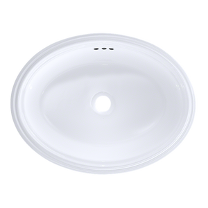 16.25' Vitreous China Undermount Bathroom Sink in Cotton White from Dartmouth Collection