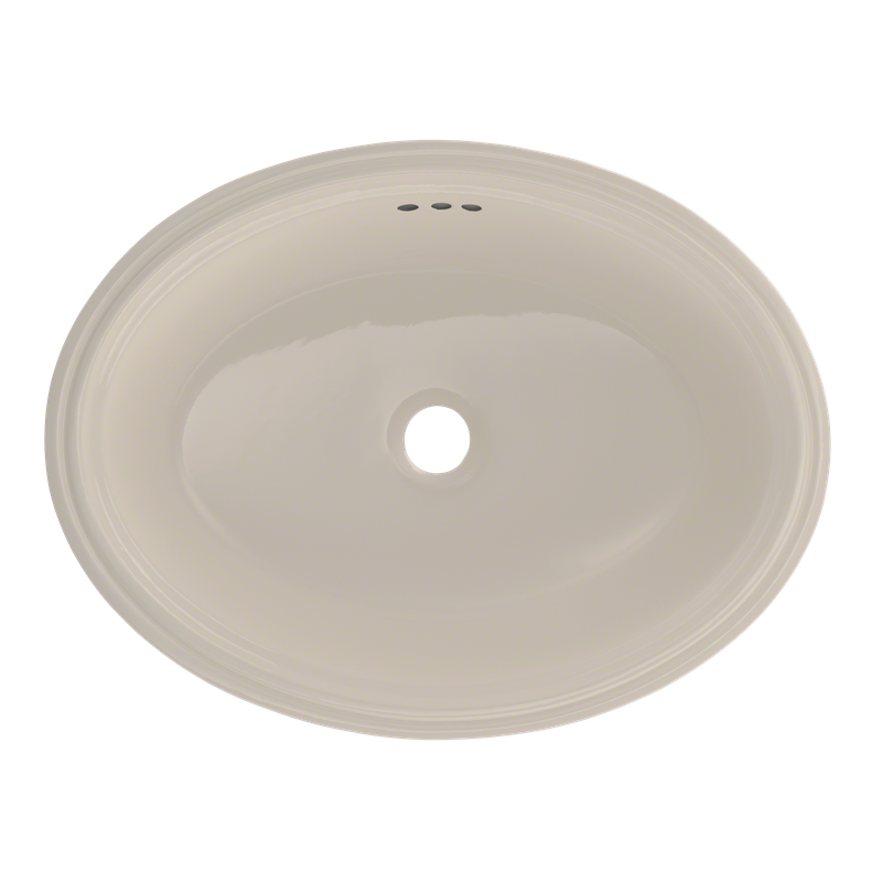 16.25' Vitreous China Undermount Bathroom Sink in Sedona Beige from Dartmouth Collection