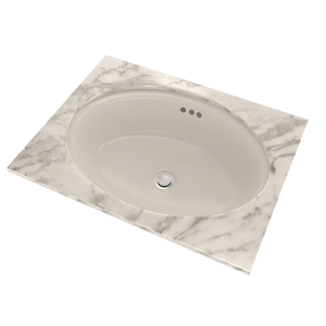 16.25' Vitreous China Undermount Bathroom Sink in Sedona Beige from Dartmouth Collection